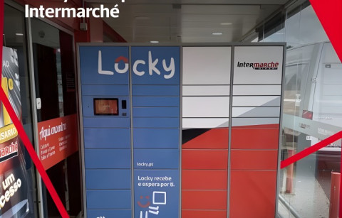 Os cacifos Locky chegaram ao Intermarché Almada!