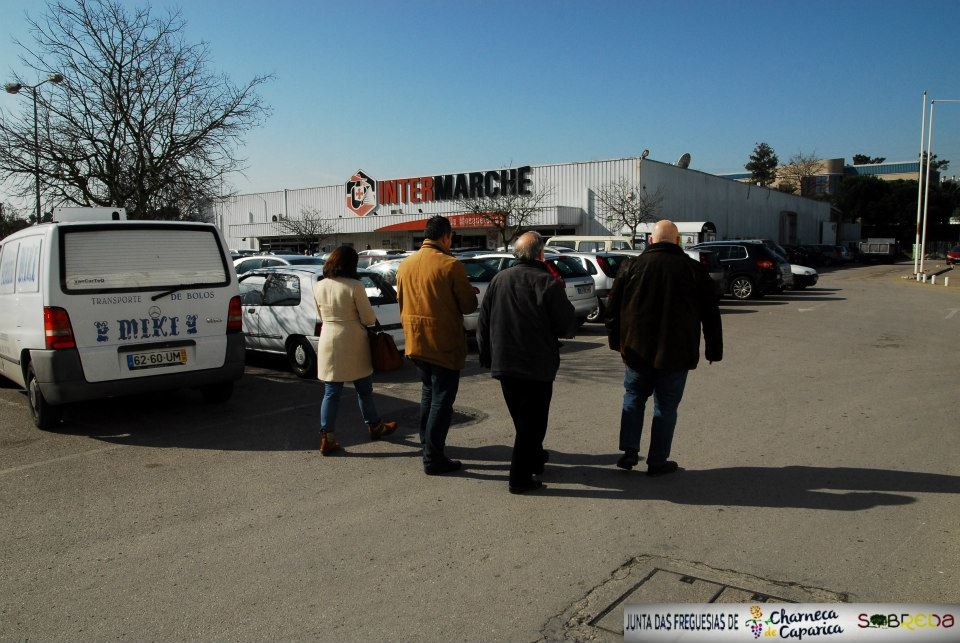 Visita ao Intermarché Almada da Junta de Freguesias Charneca da Caparica e Sobreda