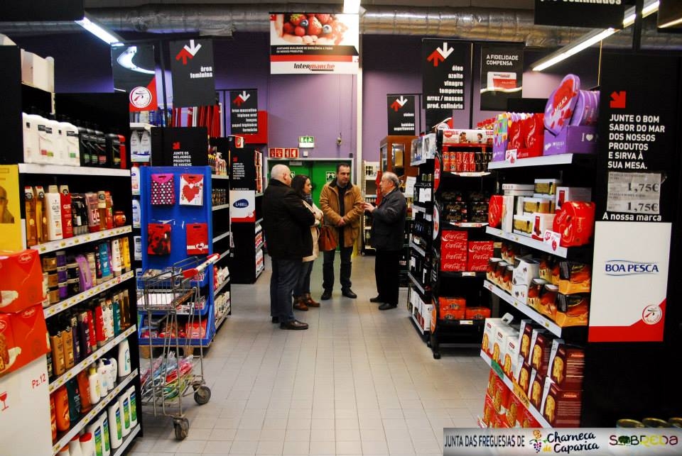 Visita ao Intermarché Almada da Junta de Freguesias Charneca da Caparica e Sobreda